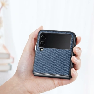 Hurtownia GSM - Case Dux Ducis Fino Samsung Galaxy Z Flip 3 blau - DDS1013 - {ean13} - Hurt