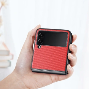 Hurtownia GSM - Dux Ducis Fino Case Samsung Galaxy Z Flip 3 rot - DDS1014 - {ean13} - Hurt