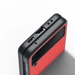Hurtownia GSM - Dux Ducis Fino Case Samsung Galaxy Z Flip 3 rot - DDS1014 - {ean13} - Hurt