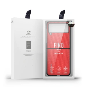 Hurtownia GSM - Dux Ducis Fino Case Samsung Galaxy Z Flip 3 rot - DDS1014 - {ean13} - Hurt