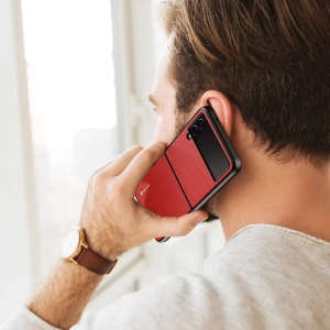 Hurtownia GSM - Dux Ducis Fino Case Samsung Galaxy Z Flip 3 rot - DDS1014 - {ean13} - Hurt