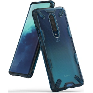Case Ringke Fusion-X OnePlus 7T Pro Space Blue