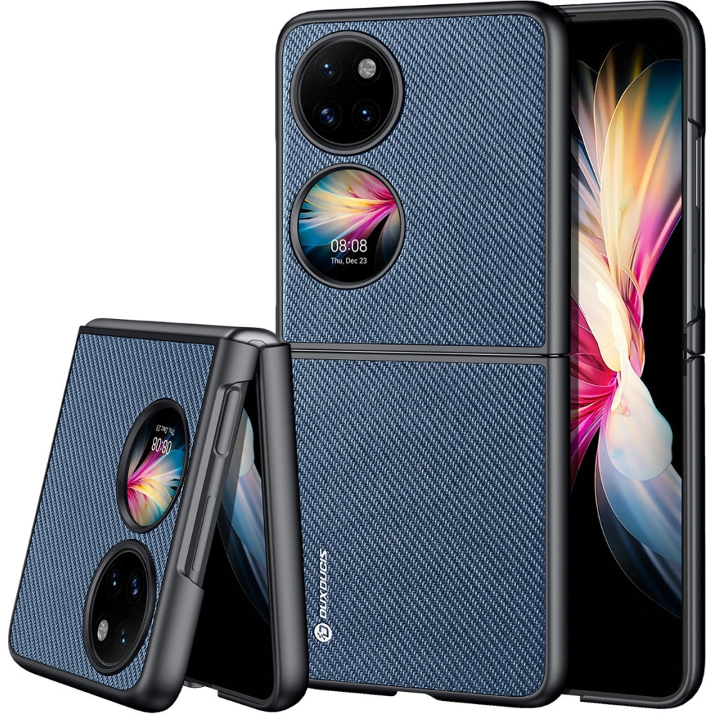 Hurtownia GSM - Etui Dux Ducis Fino Huawei P50 Pocket albastru - DDS1016 - {ean13} - Hurt