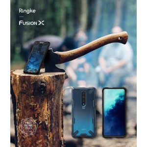 Case Ringke Fusion-X OnePlus 7T Pro Space Blue