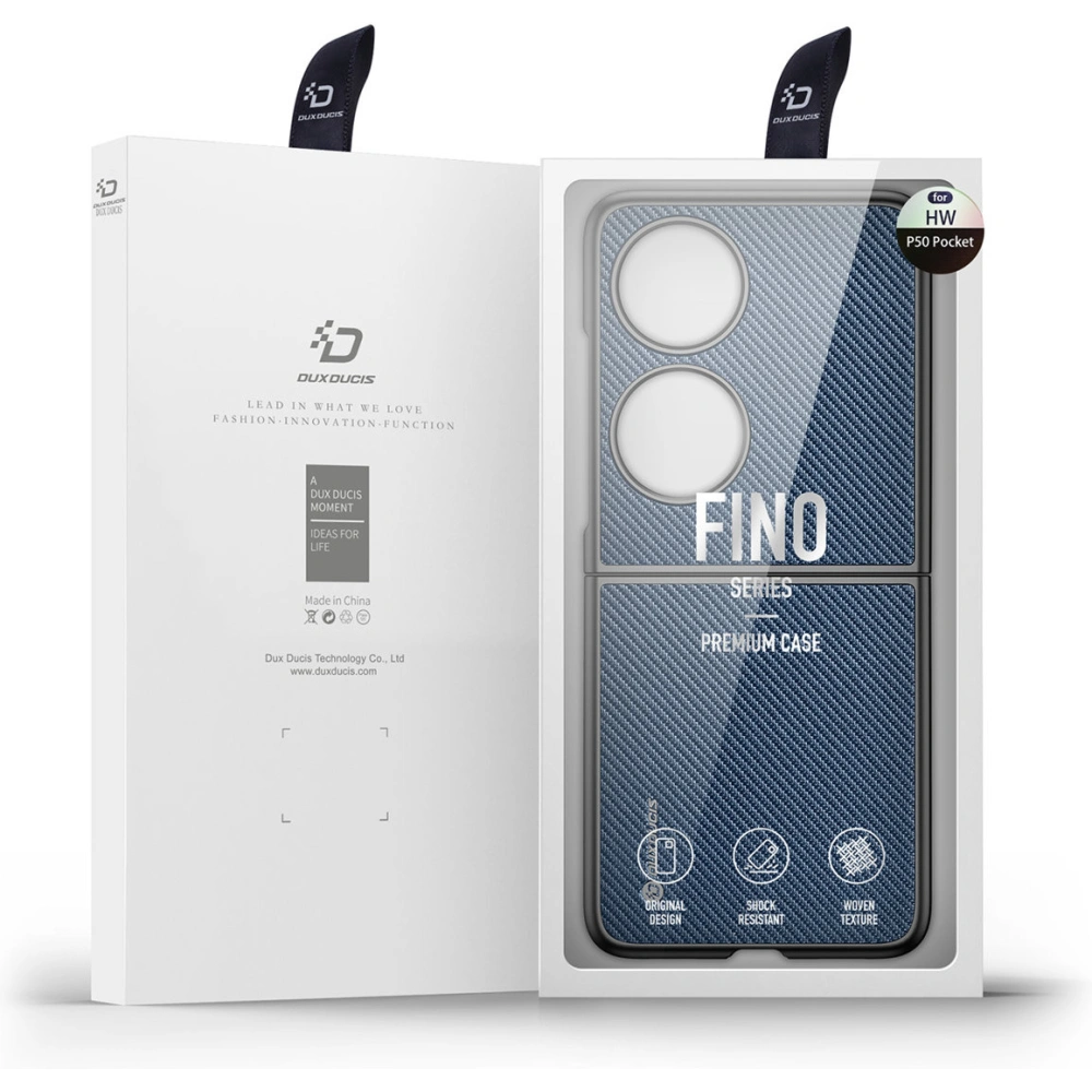 Hurtownia GSM - Etui Dux Ducis Fino Huawei P50 Pocket modré - DDS1016 - {ean13} - Hurt