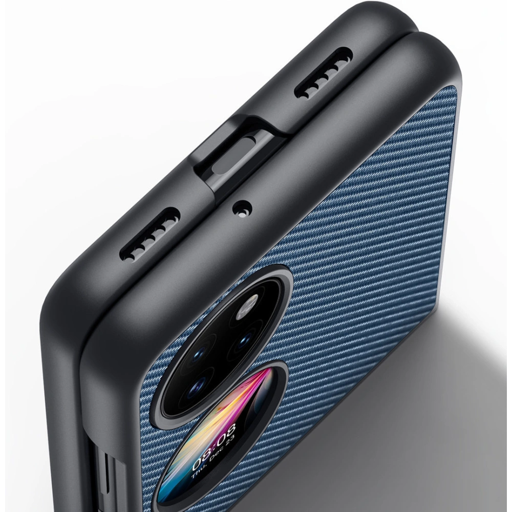 Hurtownia GSM - Etui Dux Ducis Fino Huawei P50 Pocket albastru - DDS1016 - {ean13} - Hurt