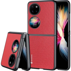 Hurtownia GSM - Dux Ducis Fino tok Huawei P50 Pocket piros - DDS1017 - {ean13} - Hurt