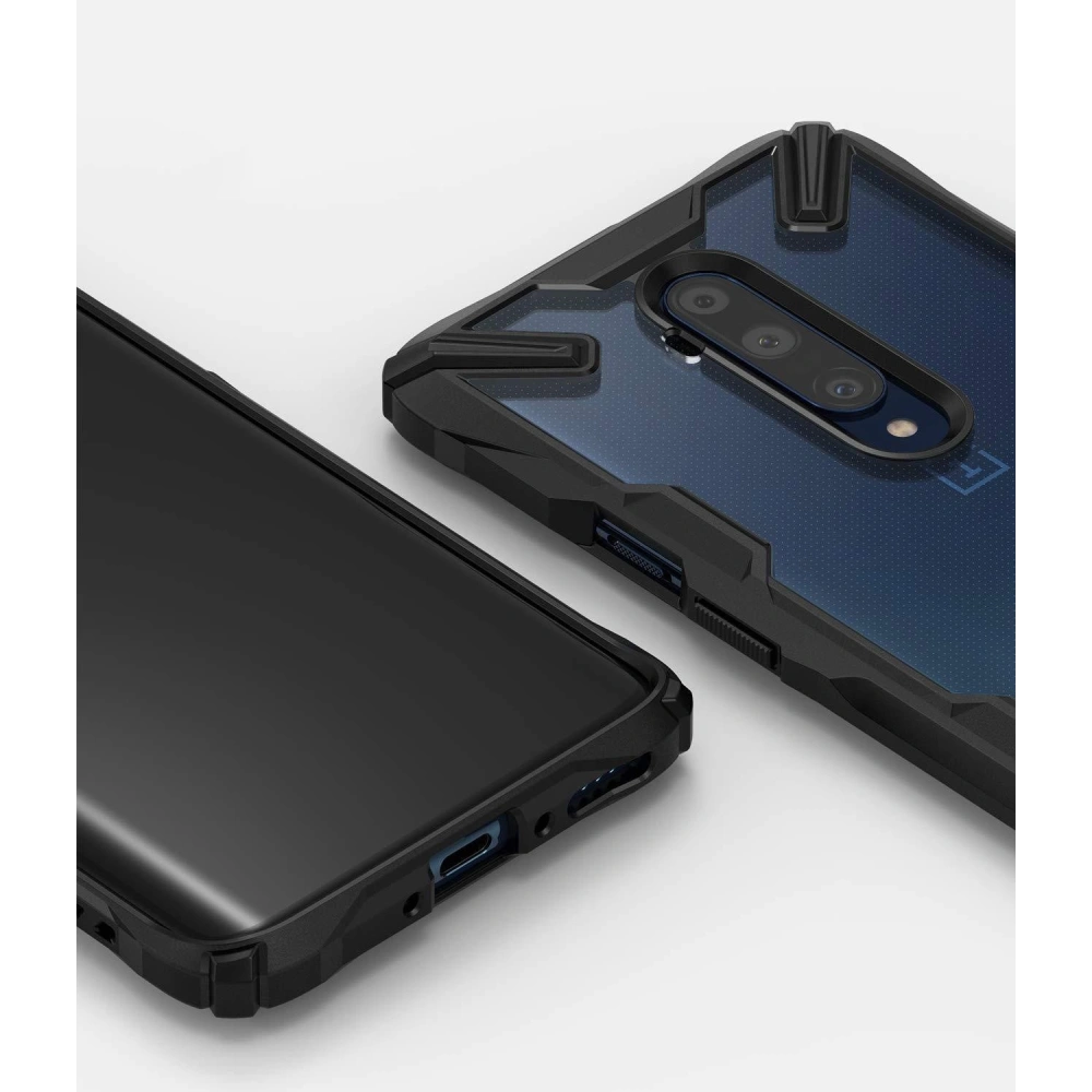 Hurtownia GSM - Etui Ringke Fusion-X OnePlus 7T Pro Black - RGK1066BLK - {ean13} - Hurt
