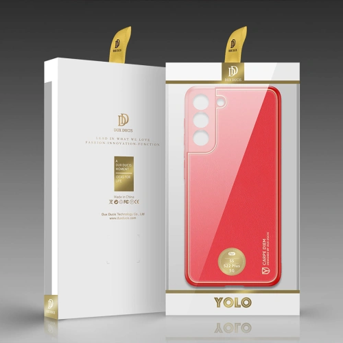 Etui Dux Ducis Yolo Samsung Galaxy S22+ Plus czerwony