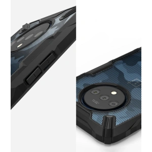 Etui Ringke Fusion-X Design OnePlus 7T Camo (Moro) Black