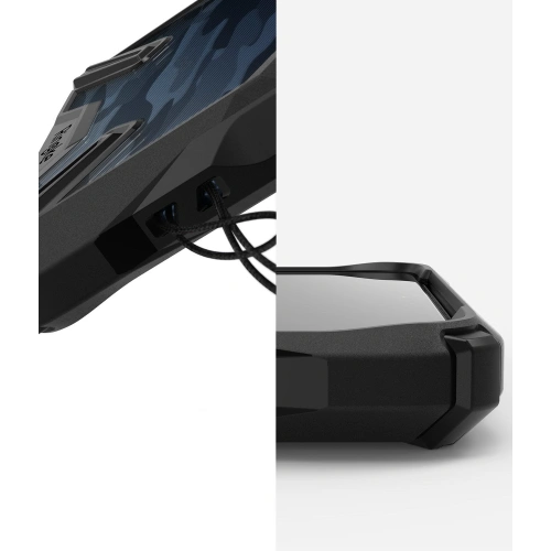 Etui Ringke Fusion-X Design OnePlus 7T Camo (Moro) Black