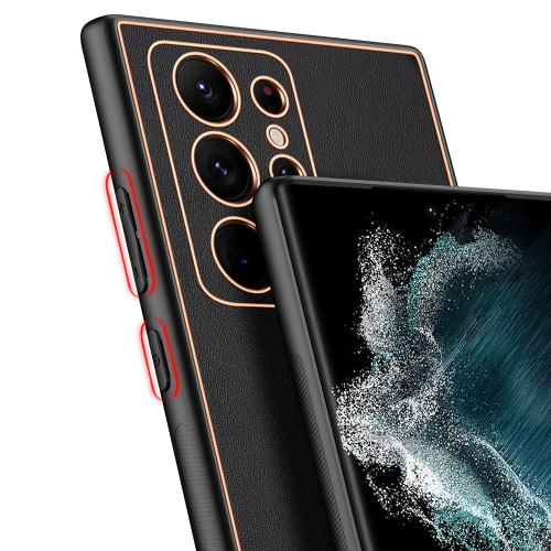 Etui Dux Ducis Yolo Samsung Galaxy S22 Ultra czarny