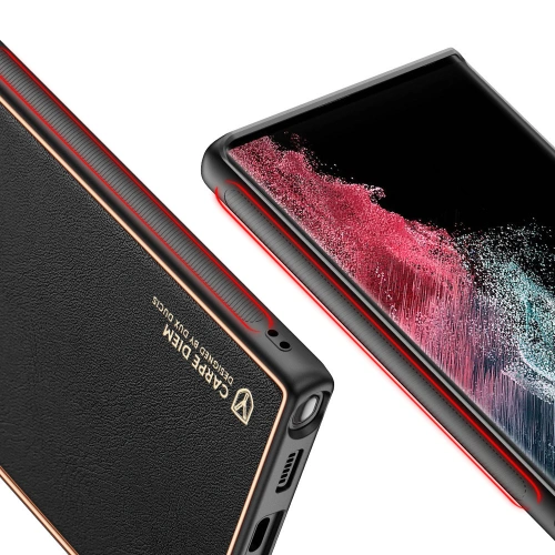 Etui Dux Ducis Yolo Samsung Galaxy S22 Ultra czarny