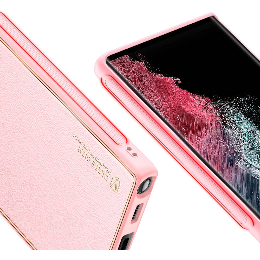 Hurtownia GSM - Etui Dux Ducis Yolo Samsung Galaxy S22 Ultra růžová - DDS1027 - {ean13} - Hurt