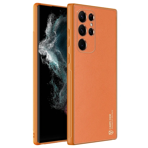 Etui Dux Ducis Yolo Samsung Galaxy S22 Ultra pomarańczowy