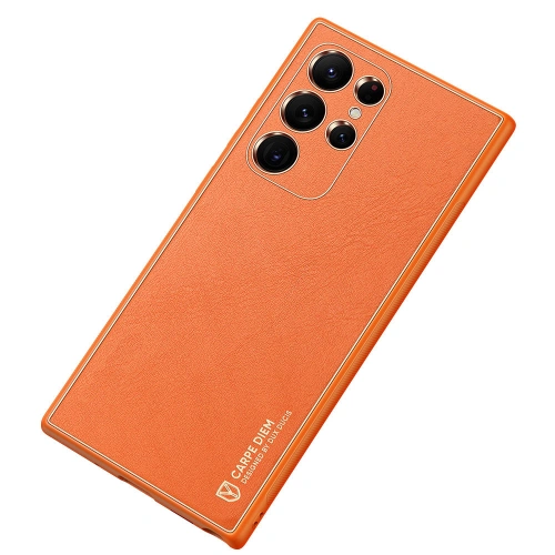 Etui Dux Ducis Yolo Samsung Galaxy S22 Ultra pomarańczowy