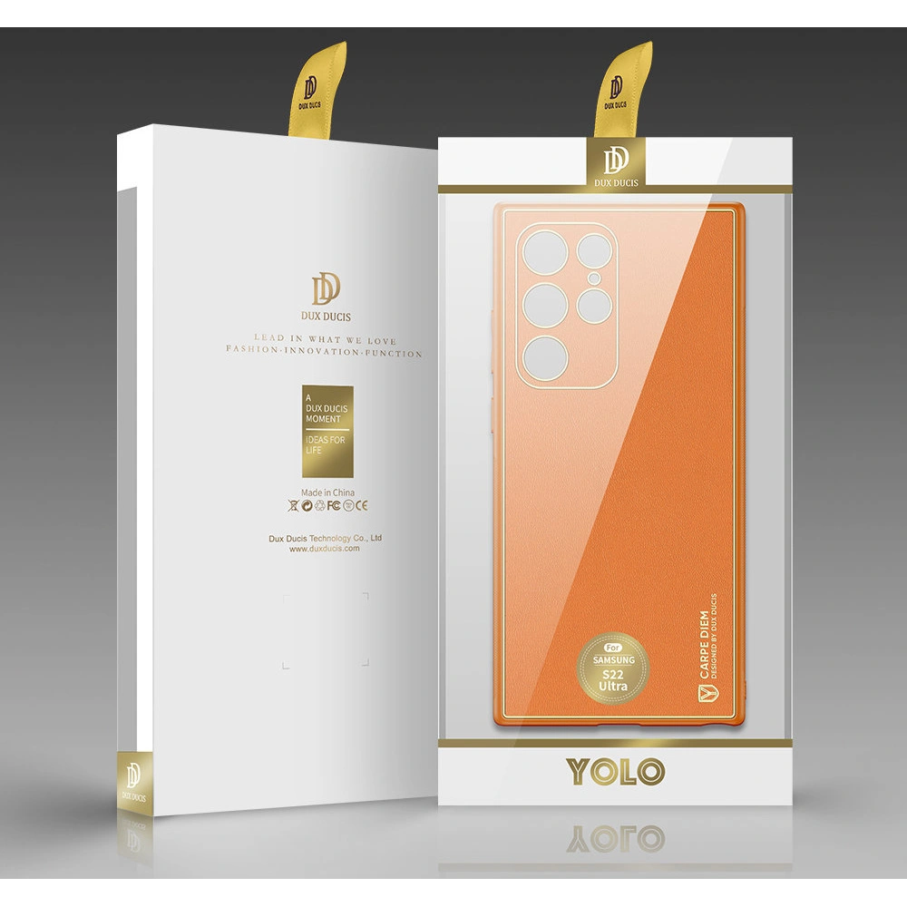 Hurtownia GSM - Dux Ducis Yolo tok Samsung Galaxy S22 Ultra narancssárga - DDS1028 - {ean13} - Hurt
