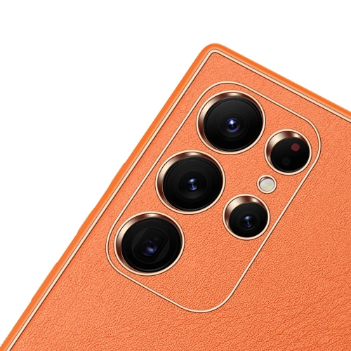 Etui Dux Ducis Yolo Samsung Galaxy S22 Ultra pomarańczowy