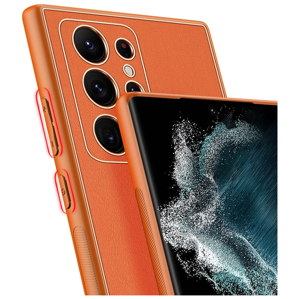 Hurtownia GSM - Dux Ducis Yolo tok Samsung Galaxy S22 Ultra narancssárga - DDS1028 - {ean13} - Hurt