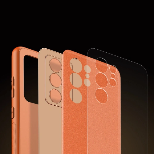 Etui Dux Ducis Yolo Samsung Galaxy S22 Ultra pomarańczowy