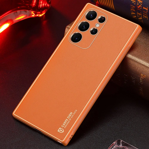 Etui Dux Ducis Yolo Samsung Galaxy S22 Ultra pomarańczowy