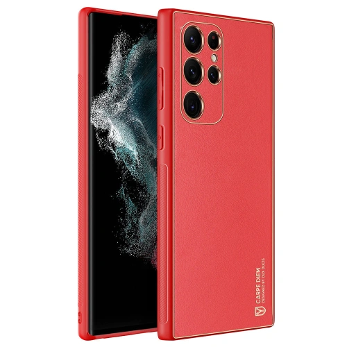 Etui Dux Ducis Yolo Samsung Galaxy S22 Ultra czerwony