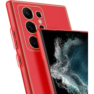 Hurtownia GSM - Etui Dux Ducis Yolo Samsung Galaxy S22 Ultra červený - DDS1029 - {ean13} - Hurt