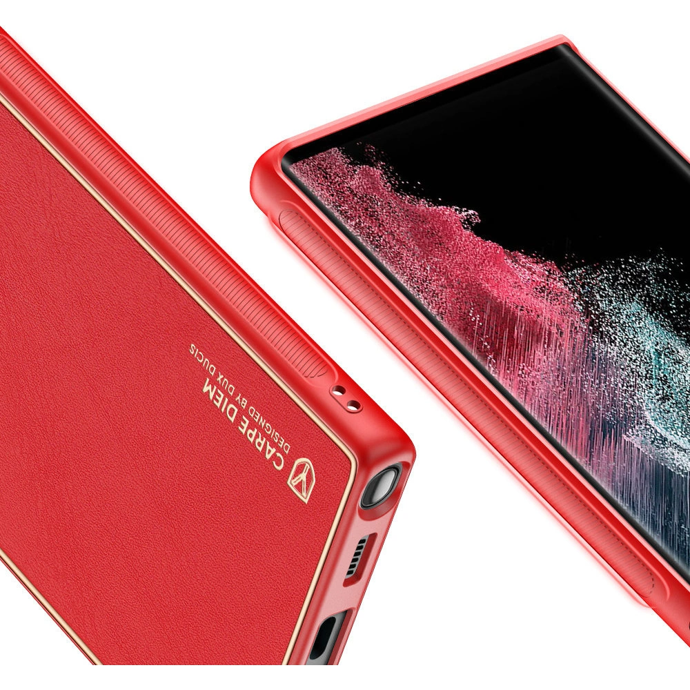 Hurtownia GSM - Etui Dux Ducis Yolo Samsung Galaxy S22 Ultra červený - DDS1029 - {ean13} - Hurt