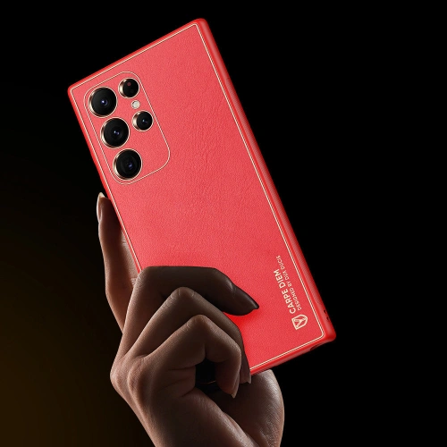 Etui Dux Ducis Yolo Samsung Galaxy S22 Ultra czerwony