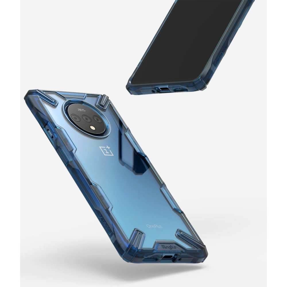 Hurtownia GSM - Etui Ringke Fusion-X OnePlus 7T Space Blue - RGK1064BLU - {ean13} - Hurt