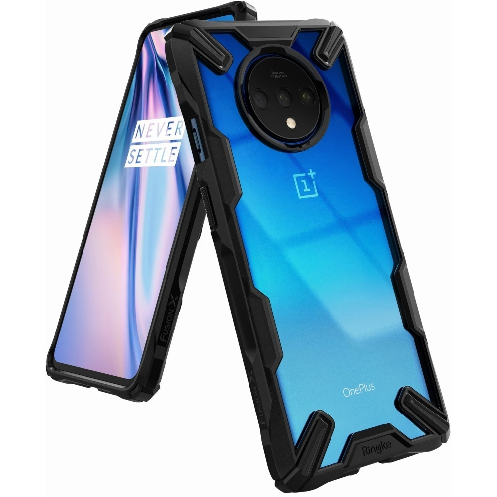 Hurtownia GSM - Etui Ringke Fusion-X OnePlus 7T Černé - RGK1063BLK - {ean13} - Hurt