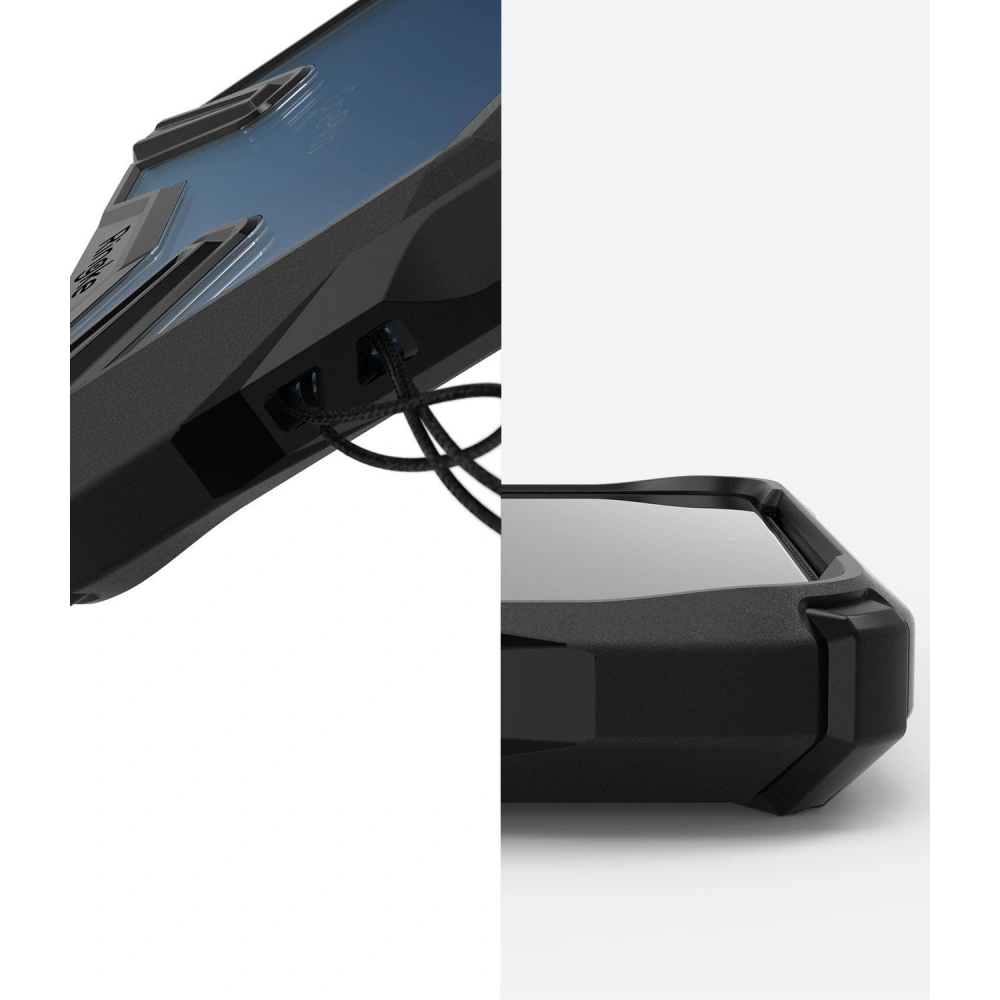 Hurtownia GSM - Etui Ringke Fusion-X OnePlus 7T Černé - RGK1063BLK - {ean13} - Hurt