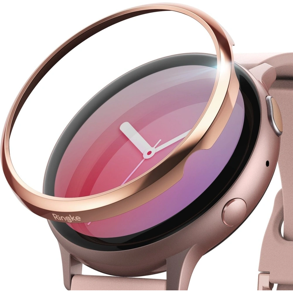 Hurtownia GSM - Nakládka Ringke Bezel Styling Samsung Galaxy Watch Active 2 44mm nerezová ocel růžový lesk GWA2-44-02 - RGK1069SGRS - {ean13} - Hurt