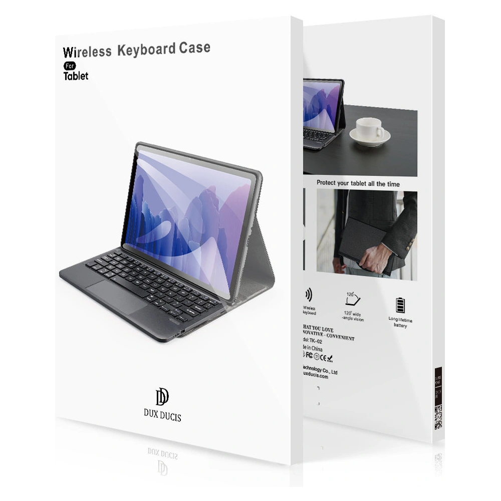 Hurtownia GSM - Etui Dux Ducis Touchpad Keyboard Case Bluetooth Samsung Galaxy Tab A8 10.5 negru - DDS1037 - {ean13} - Hurt