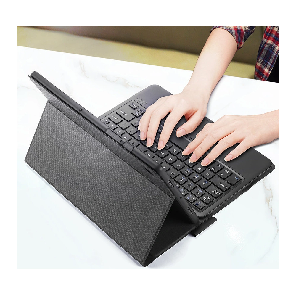 Hurtownia GSM - Etui Dux Ducis Touchpad Keyboard Case Bluetooth Samsung Galaxy Tab A8 10.5 negru - DDS1037 - {ean13} - Hurt