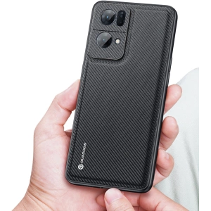 Pouzdro Dux Ducis Fino Oppo Reno 7 Pro 5G černé
