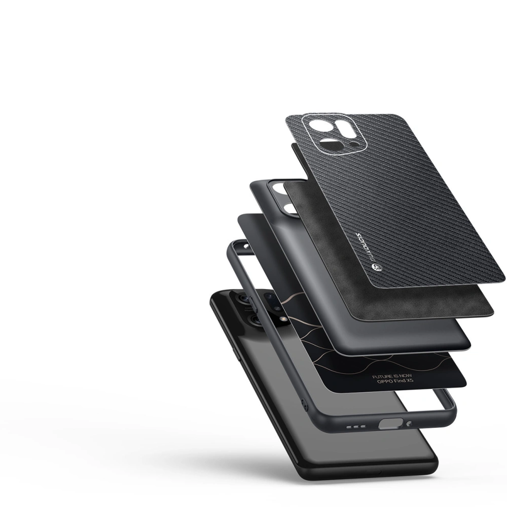 Hurtownia GSM - Dux Ducis Fino Case für Oppo Find X5 schwarz - DDS1040 - {ean13} - Hurt