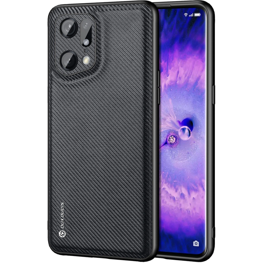 Hurtownia GSM - Dux Ducis Fino Case für Oppo Find X5 Pro schwarz - DDS1041 - {ean13} - Hurt