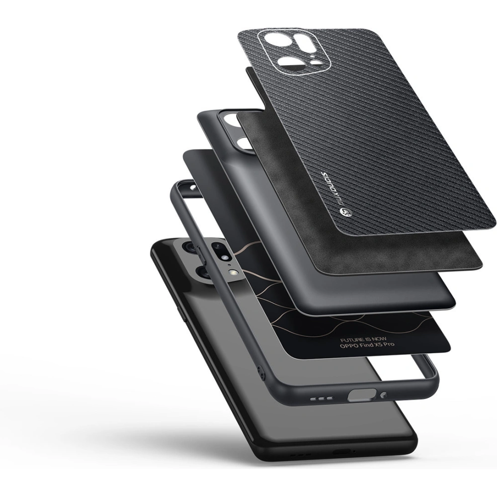 Hurtownia GSM - Dux Ducis Fino Case für Oppo Find X5 Pro schwarz - DDS1041 - {ean13} - Hurt