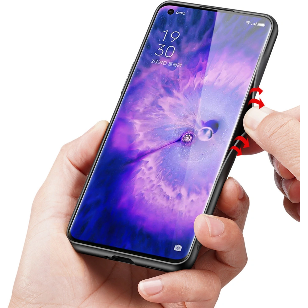 Hurtownia GSM - Dux Ducis Fino Case für Oppo Find X5 Pro schwarz - DDS1041 - {ean13} - Hurt