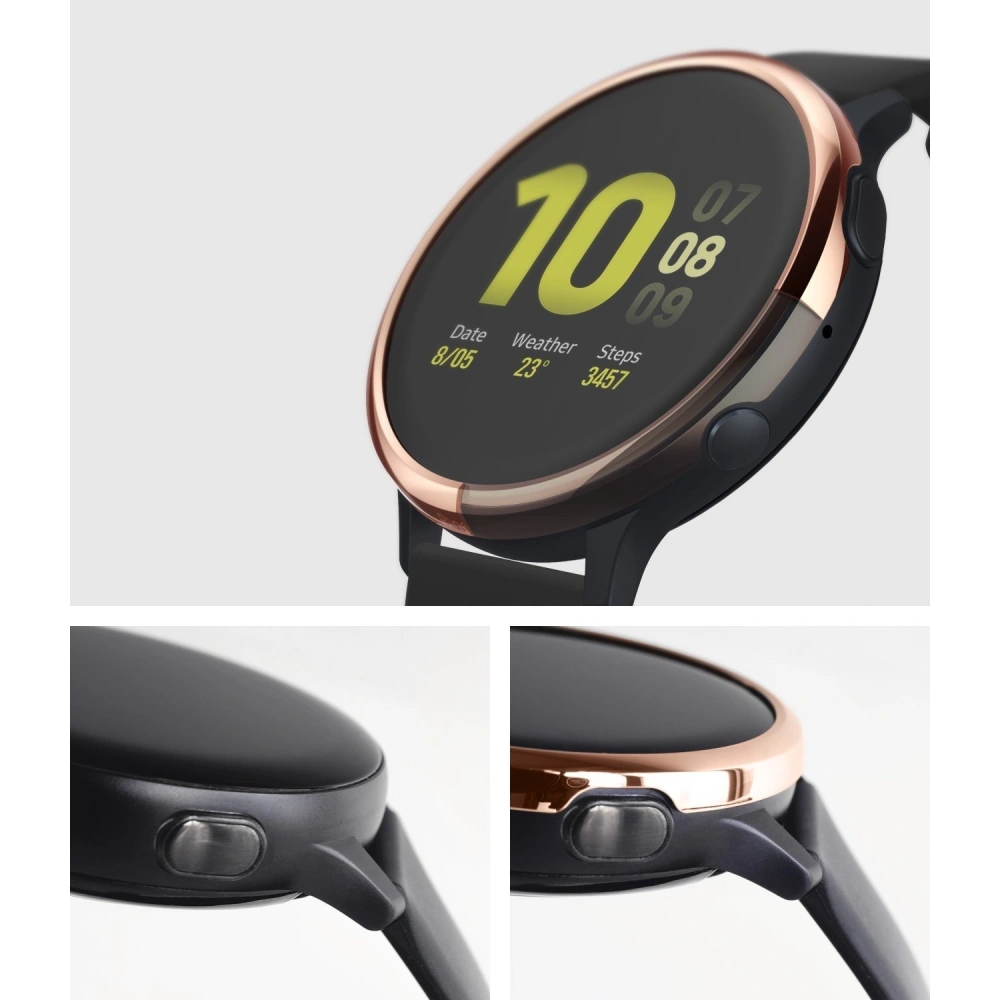 Hurtownia GSM - Nakládka Ringke Bezel Styling Samsung Galaxy Watch Active 2 40mm nerezová ocel růžový lesk GWA2-40-02 - RGK1071SGRS - {ean13} - Hurt