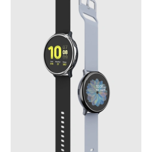Nakładka Ringke Bezel Styling Samsung Galaxy Watch Active 2 40mm stal nierdzewna srebrny połysk GWA2-40-01