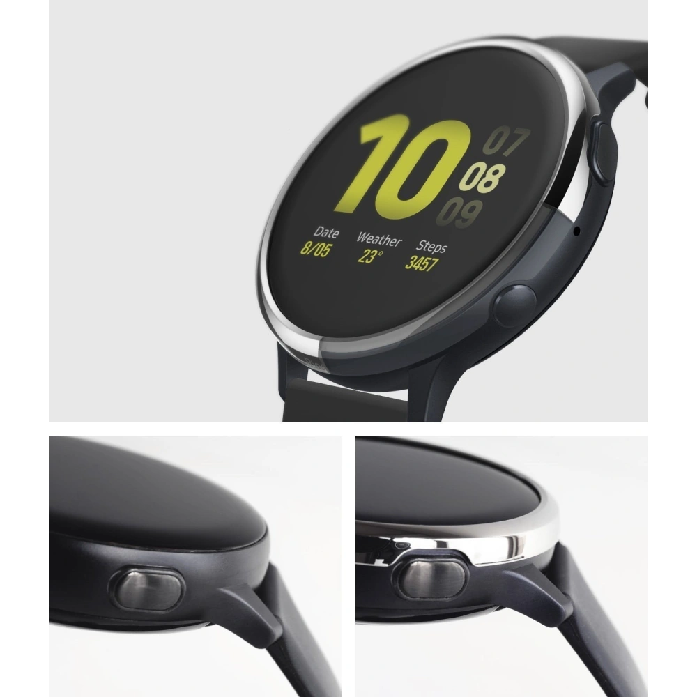 Hurtownia GSM - Nakładka Ringke Bezel Styling Samsung Galaxy Watch Active 2 40mm stal nierdzewna srebrny połysk GWA2-40-01 - RGK1070SGSLV - {ean13} - Hurt