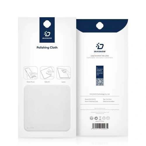 Ściereczka Dux Ducis Microfiber Cloth 160mm x 160mm szary