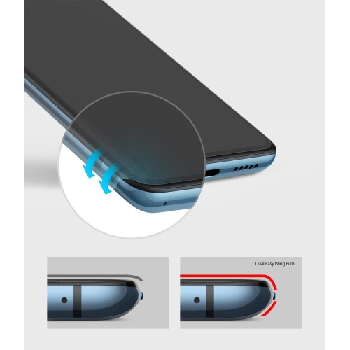 2x folia na ekran OnePlus 7T - Ringke Dual Easy Wing - Home Screen