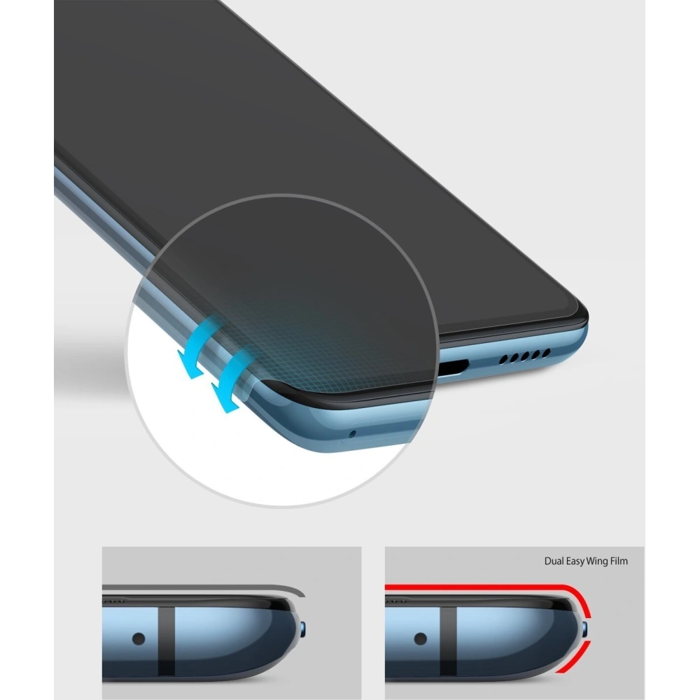 Hurtownia GSM - Hydrogelová folie Ringke Dual Easy Wing Full Cover OnePlus 7T [2 PACK] - RGK1073 - {ean13} - Hurt