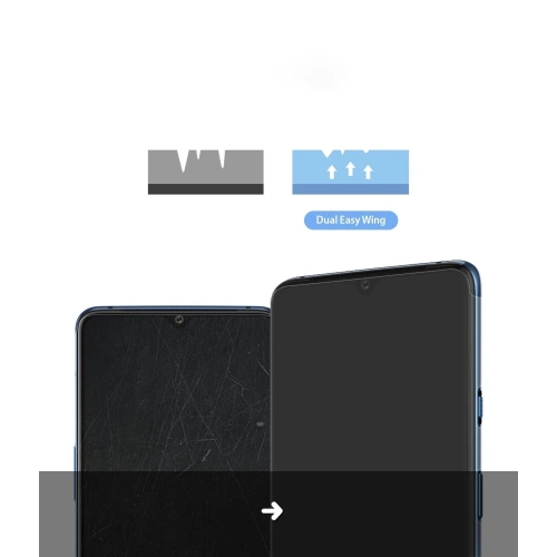 2x folia na ekran OnePlus 7T - Ringke Dual Easy Wing - Home Screen