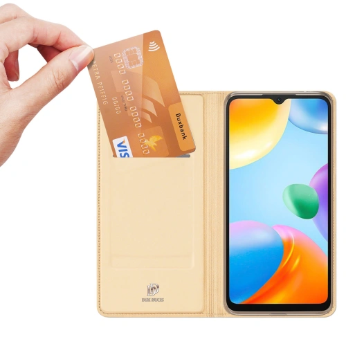 Etui Dux Ducis Skin Pro Xiaomi Redmi 10C złoty