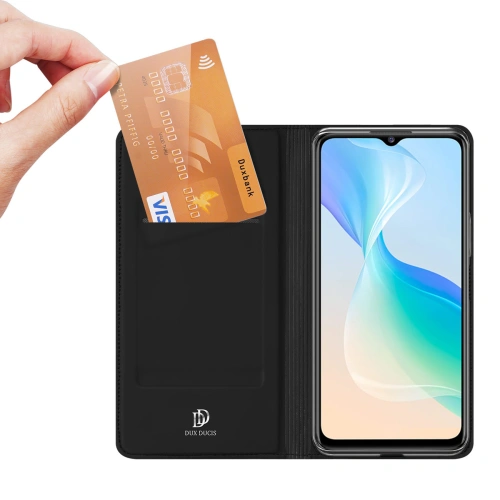 Etui Dux Ducis Skin Pro Vivo Y76 5G/Y76s/Y74s czarny