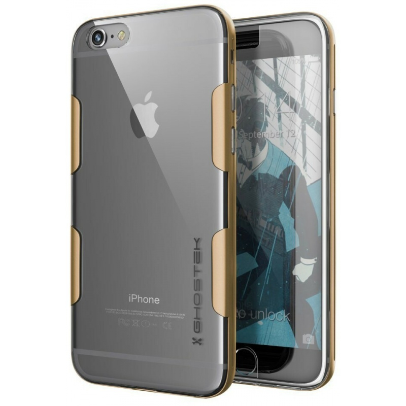 Hurtownia Ghostek - 796201056228 - GHO148GLD - Etui Ghostek Cloak Apple iPhone 6/6s Plus Gold + Szkło - B2B homescreen